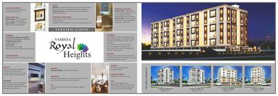 Image of 1695 Sq.ft 3 BHK Apartment / Flat for sale in Sri Vasista Royal Heights, Dullapally, Hyderabad for Rs. 7627500