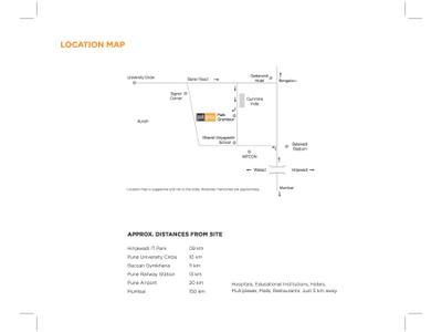 Image of 1050 Sq.ft 2 BHK Apartment / Flat for sale in Pride Purple Park Xpress, Baner, Pune for Rs. 11500000