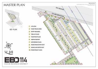 Image of 1162 Sq.ft Residential Plot / Land for sale in Emaar Business District Ebd 114, Sector 114, Gurgaon for Rs. 41200000