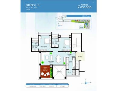 Image of 2600 Sq.ft 3.5 BHK Apartment / Flat for sale in Marvel Cascada, Balewadi, Pune for Rs. 31500000