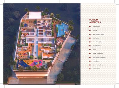 Image of 1600 Sq.ft 3 BHK Apartment / Flat for sale in Mass Insignia, Kharghar, Navi Mumbai for Rs. 15000000