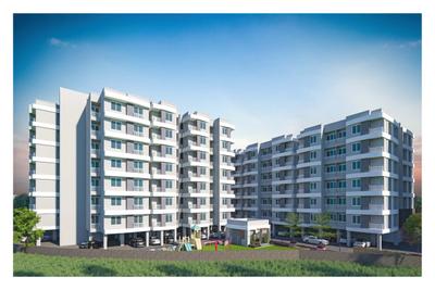 Image of 613 Sq.ft 2 BHK Apartment / Flat for sale in Kanha Dreamland, Waghodia Road, Vadodara for Rs. 2800000