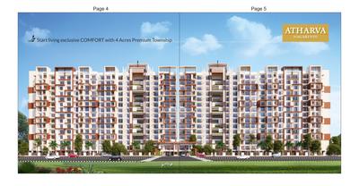 Image of 1204 Sq.ft 2 BHK Apartment / Flat for sale in Athrava Nagari VIII, Besa, Nagpur for Rs. 5800000