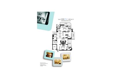 Image of 1890 Sq.ft 3.5 BHK Apartment / Flat for sale in Gulshan Emerald Heights, Vaishali, Ghaziabad for Rs. 27500000