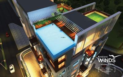 Image of 1075 Sq.ft 2 BHK Apartment / Flat for sale in Ambient Winds, Kalikapur, EM Bypass, Kolkata for Rs. 9500000