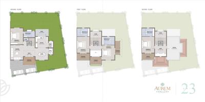 Image of 3200 Sq.ft 4 BHK Villa for sale in Aurum Valley, Adalaj, Gandhinagar for Rs. 42500000