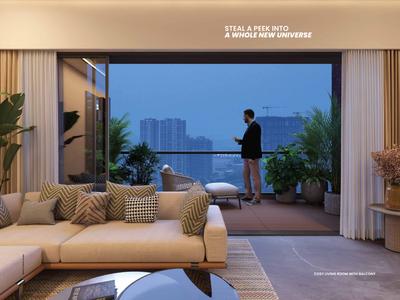 Image of 890 Sq.ft 1 BHK Apartment / Flat for sale in Siban, Gujarat International Finance Tec City, Gandhinagar for Rs. 8700000
