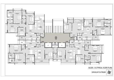 Image of 1885 Sq.ft 3 BHK Apartment / Flat for sale in Shivalik Platinum, Satellite, Ahmedabad for Rs. 15000000