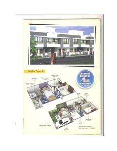 Image of 1650 Sq.ft 3 BHK Duplex for sale in Swastik Crystal Green, Bagli Village, Bhopal for Rs. 8000000