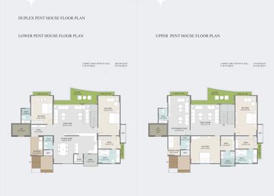 Image of 2000 Sq.ft 4 BHK Apartment / Flat for sale in Courtyard Phoenix, Bhayli, Vadodara for Rs. 13700000