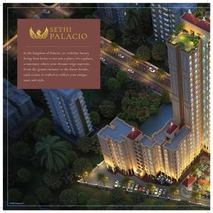 Image of 414 Sq.ft 1 BHK Apartment / Flat for sale in Sethi Palacio, Vasai West, Vasai for Rs. 4900000