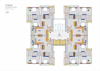 Image of 2999 Sq.ft 4 BHK Apartment / Flat for sale in Shilp Shaligram, Vastrapur, Ahmedabad for Rs. 33000000