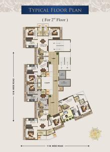 Image of 1100 Sq.ft 1.5 BHK Apartment / Flat for sale in Patel Rudra Palace, Taloja, Navi Mumbai for Rs. 10500000