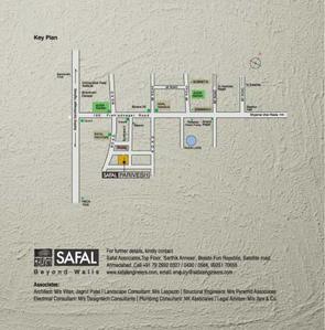 Image of 2009 Sq.ft 3 BHK Apartment / Flat for sale in Safal Parivesh, Prahlad Nagar, Ahmedabad for Rs. 17500000