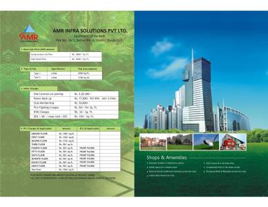 Image of 1350 Sq.ft 2 BHK Apartment / Flat for sale in AMR Apartment 55, Phi II, Greater Noida for Rs. 8900000