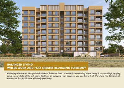 Image of 1000 Sq.ft 2 BHK Apartment / Flat for sale in Shree Bhagwati Panache Flora, Ravet, Pune for Rs. 5400000