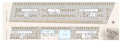 Image of 1550 Sq.ft 3 BHK Apartment / Flat for sale in Skyline Imperial, Bongloor, Hyderabad for Rs. 5500000