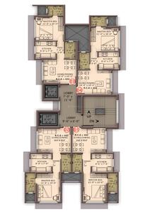 Image of 1000 Sq.ft 2 BHK Apartment / Flat for sale in Charkop 1 Abhilasha CHSL, Kandivali West, Mumbai for Rs. 12500000