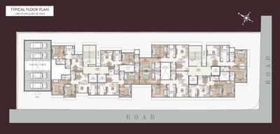 Image of 553 Sq.ft 2 BHK Apartment / Flat for sale in Aditya 152 Samruddhi, Kurla East, Mumbai for Rs. 13500000