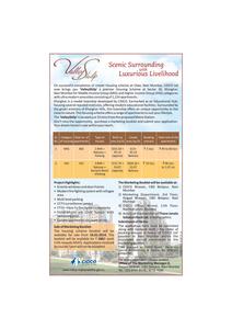 Image of 900 Sq.ft 2 BHK Apartment / Flat for sale in Cidco Valley Shilp, Kharghar, Navi Mumbai for Rs. 9000000