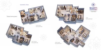 Image of 820 Sq.ft 2 BHK Apartment / Flat for sale in Bharti Aarambh, Chembur, Mumbai for Rs. 19000000
