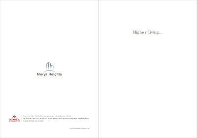 Morya Infraconstruct Heights Brochure 1
