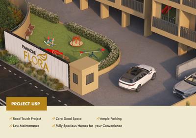 Image of 1000 Sq.ft 2 BHK Apartment / Flat for sale in Shree Bhagwati Panache Flora, Ravet, Pune for Rs. 5400000