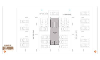 Image of 2115 Sq.ft 3 BHK Apartment / Flat for sale in Shivansh Arianna, Sargasan, Gandhinagar for Rs. 7700000