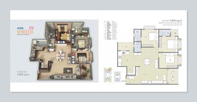 Image of 2142 Sq.ft 3 BHK Apartment / Flat for sale in S K Sarthak Shreeji, Kudasan, Gandhinagar for Rs. 9500000