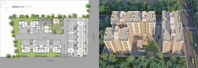 Image of 695 Sq.ft 2 BHK Apartment / Flat for sale in Saral Sparsh Aura, Vishala, Ahmedabad for Rs. 5100000