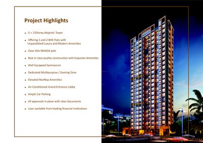 Image of 560 Sq.ft 2 BHK Apartment / Flat for sale in Kripa Passcode Green Canvas, Vikhroli East, Mumbai for Rs. 10200000
