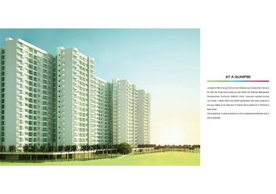 Image of 1194 Sq.ft 2 BHK Apartment / Flat for sale in Godrej Palm Grove, Chembarambakkam, Chennai for Rs. 7000000