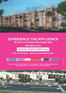 Image of 1250 Sq.ft 3 BHK Apartment / Flat for sale in Unique New Town, Karolan Ka Barh, Jaipur for Rs. 6000000