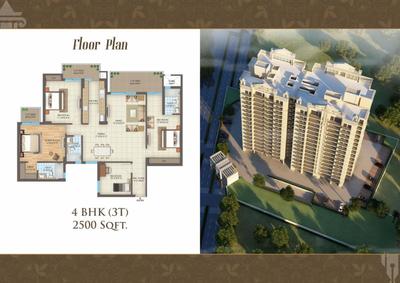 Image of 4000 Sq.ft 6 BHK Apartment / Flat for sale in MI Royal Court I, Gomti Nagar, Lucknow for Rs. 40000000