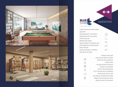 Image of 2250 Sq.ft 3 BHK Apartment / Flat for sale in Life Style Blue Star, Rander, Surat for Rs. 22000000