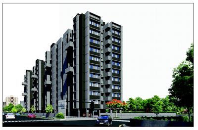 Image of 1180 Sq.ft 2 BHK Apartment / Flat for sale in Rajvi Aashirvad Heights, Vasna, Ahmedabad for Rs. 6900000