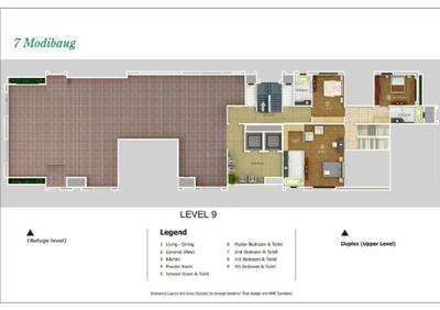 Image of 3437 Sq.ft 4.5 BHK Apartment / Flat for sale in Suma 7 Modibaug, Shivaji Nagar, Pune for Rs. 85000000
