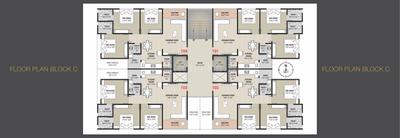 Image of 1575 Sq.ft 3 BHK Apartment / Flat for sale in Kadamb Greens, Zundal, Ahmedabad for Rs. 6500000