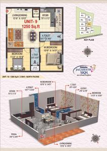 Image of 1925 Sq.ft 3 BHK Apartment / Flat for sale in Sri Jaganath SKN, Subramanyapura, Bengaluru for Rs. 16000000