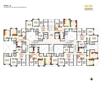 Image of 900 Sq.ft 2 BHK Apartment / Flat for sale in G K Armada, Hinjawadi, Pune for Rs. 8000000