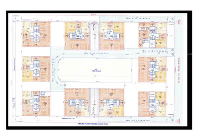 Image of 2550 Sq.ft 3 BHK Apartment / Flat for sale in Rajhans Maxton, Bhimrad, Surat for Rs. 12500000