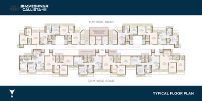 Image of 1050 Sq.ft 2 BHK Apartment / Flat for sale in Bhaveshwar Callista 3, Kalamboli, Navi Mumbai for Rs. 9400000