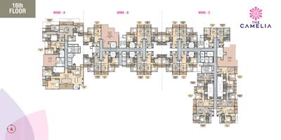 Image of 1092 Sq.ft 2 BHK Apartment / Flat for sale in Akanksha The Camelia, Wakad, Pune for Rs. 6000000