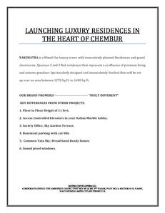 Metro Nakshatra Brochure 3