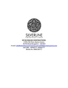 DF Silverline Constructions Queens Terraces Brochure 1