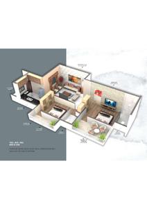 Image of 1000 Sq.ft 2 BHK Apartment / Flat for sale in Lava 7 Estate, Lava, Nagpur for Rs. 4000000