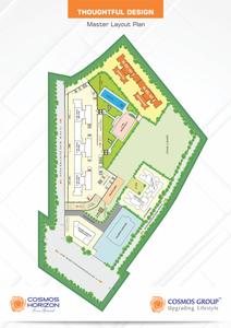 Image of 818 Sq.ft 1 BHK Apartment / Flat for sale in Cosmos Horizone Phase II, Thane West, Thane for Rs. 16000000