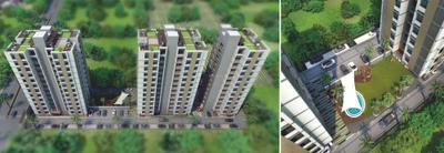 Image of 1557 Sq.ft 3 BHK Apartment / Flat for sale in Festival Residency 2, Vaishno Devi Circle, Ahmedabad for Rs. 6700000