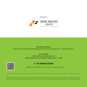 Image of 1043 Sq.ft 2 BHK Apartment / Flat for sale in New Front 48 Central Park, Hadapsar, Pune for Rs. 6500000