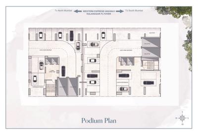 Image of 863 Sq.ft 2 BHK Apartment / Flat for sale in Tristar Bc Corp Arista, Bandra East, Mumbai for Rs. 30000000
